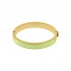 Pulseira Ouro com Resina Verde 68mm