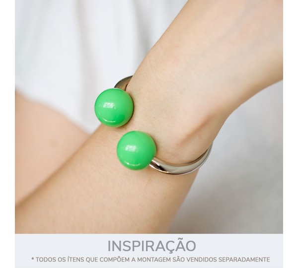 Base para Pulseira Níquel 62mm