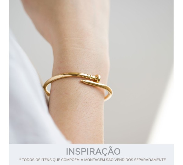 Pulseira Tamanho P Ouro 60mm
