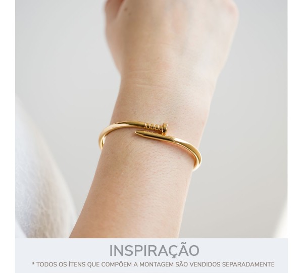 Pulseira Tamanho P Níquel 60mm