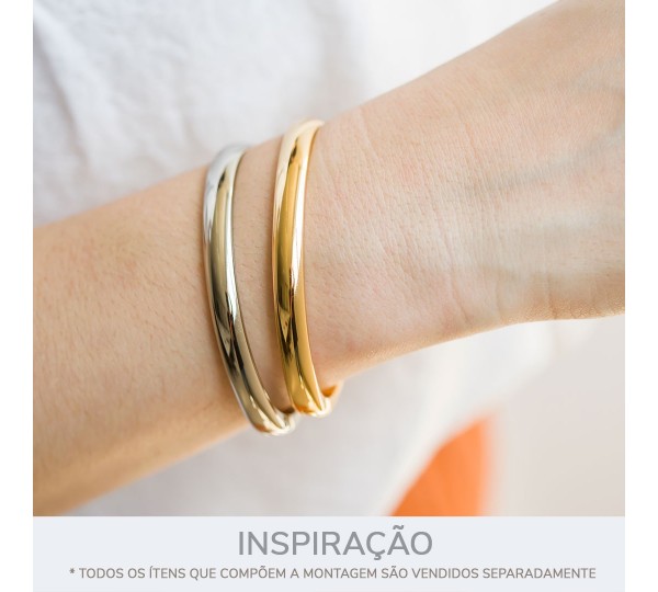 Base para Pulseira Ouro 68mm