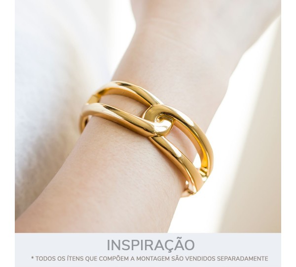 Pulseira Ouro 75mm