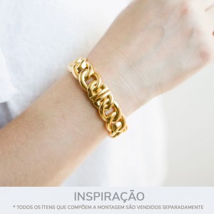 Pulseira Ouro 62mm