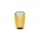 Ponteira Ouro com Strass 18mm