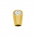 Ponteira Ouro com Strass 18mm