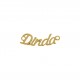 Pingente Dinda Ouro 38mm