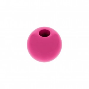 Ponteira em Acrílico Rosa Pink 19mm