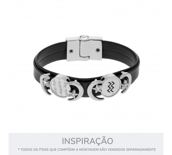 Fecho Imã Níquel com Strass 26mm