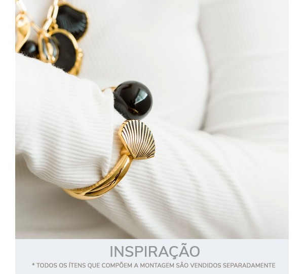 Base para Pulseira Ouro 62mm