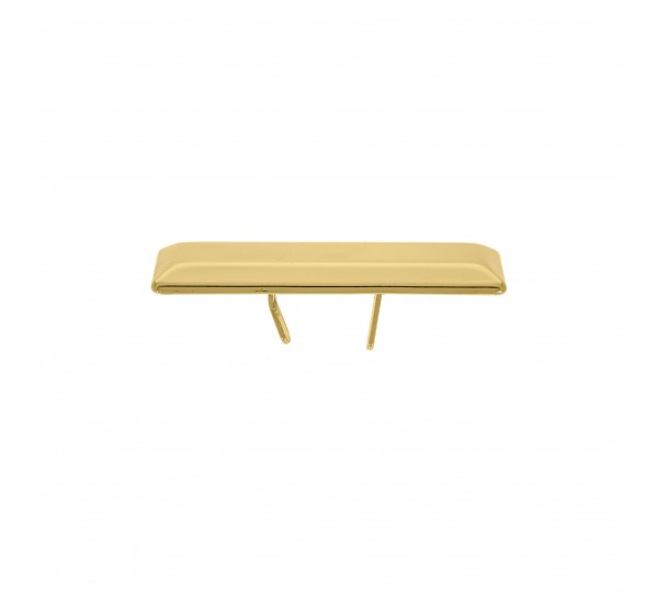 Placa Retangular Ouro 45mm