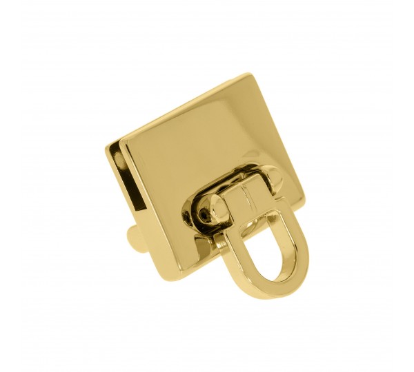 Fecho Torniquete Ouro 28mm