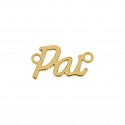 Pingente Pai Ouro 26mm