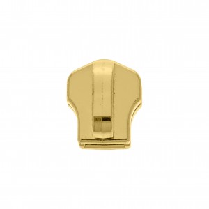 Cursor Zíper Ouro 5mm