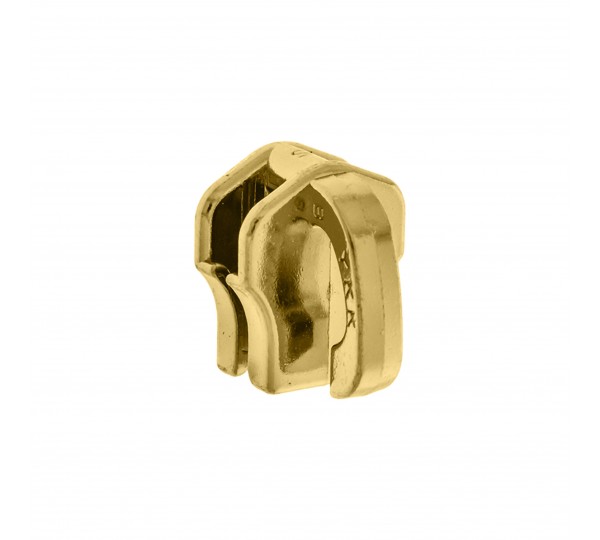 Cursor Zíper Metal Ouro 5mm