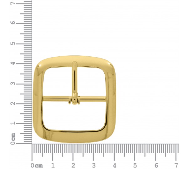 Fivela Quadrada Ouro 46mm
