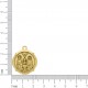Pingente Medalha Divino Pai Eterno Ouro 45mm