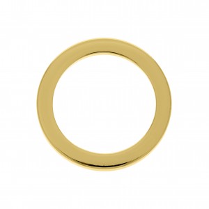 Argola Injetada Ouro 52mm