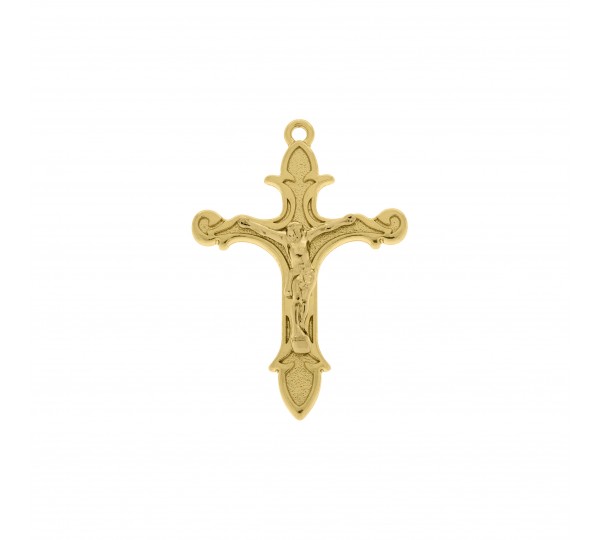 Pingente Crucifixo Ouro 50mm