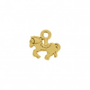 Pingente Cavalo Ouro 10mm