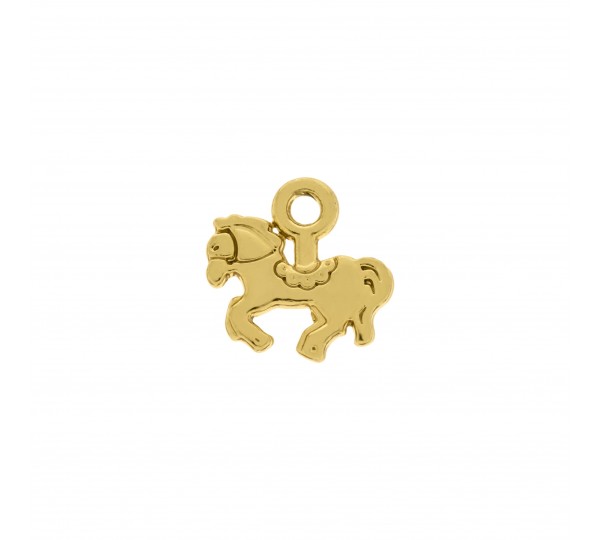 Pingente Cavalo Ouro 10mm