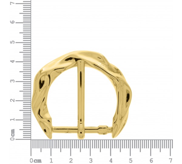Fivela Orgânica Ouro 51mm