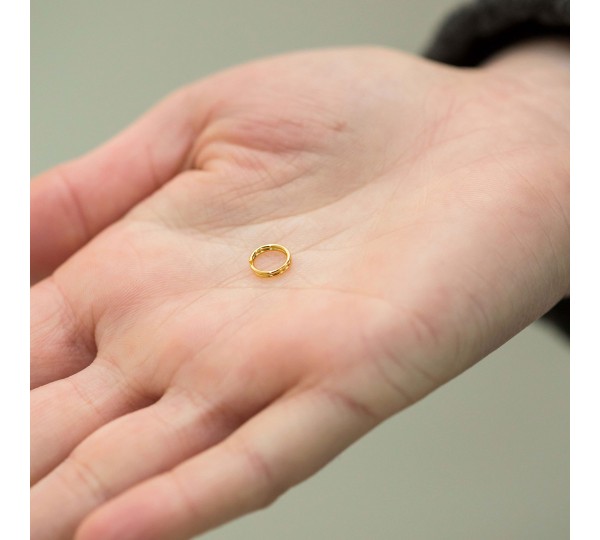 Mola de Montagem Redonda Níquel 7,4mm