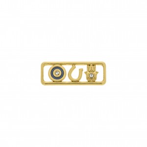 Bridão Amuleto da Sorte Ouro 35mm
