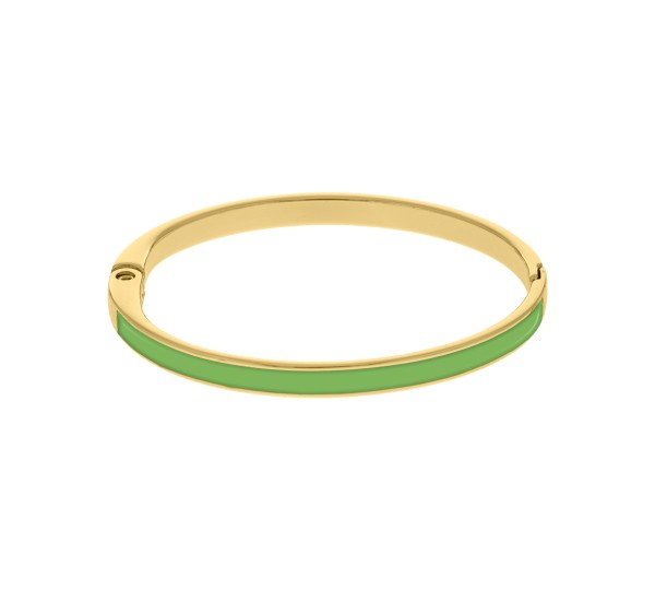 Pulseira Ouro com Verde 67mm