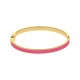 Pulseira Ouro com Rosa Pink 67mm