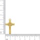 Pingente Crucifixo Ouro 32mm