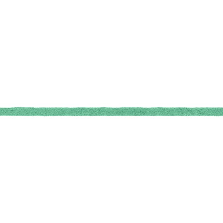 Cordão de Camurça Verde Água 3mm