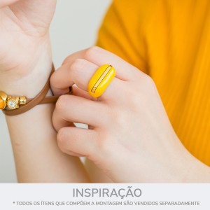 Tira Chata Caramelo 5mm