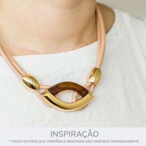 Tira Redonda Bege 5mm