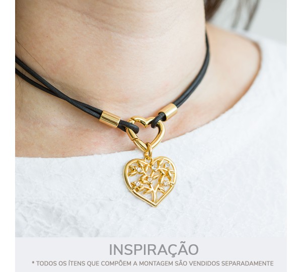 Tira Redonda Preta 2mm