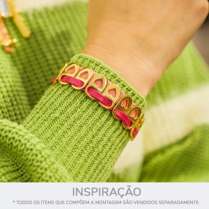 Tira Chata Rosa Pink 5mm