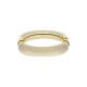Bracelete Quadrado Dourado com Pérola 78mm
