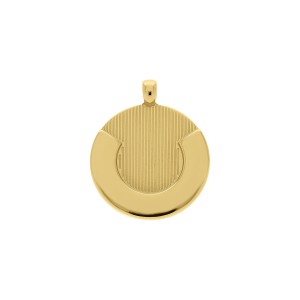 Pingente Medalha Ouro 46mm