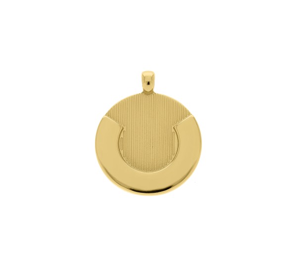 Pingente Medalha Ouro 46mm
