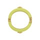 Pulseira Tartaruga Ouro com Verde Lima 78mm