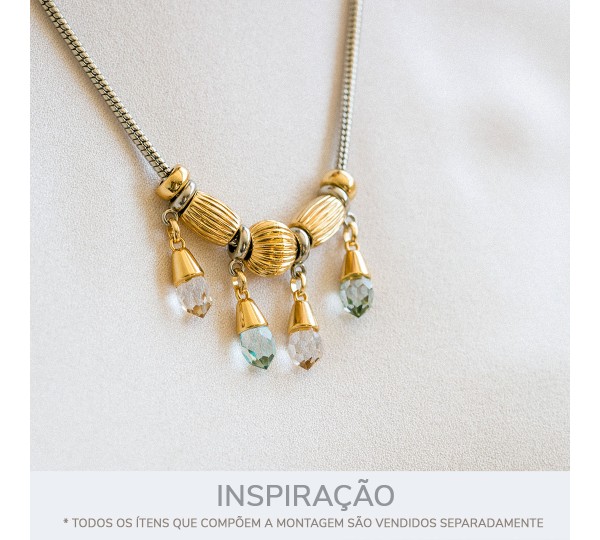 Passador Redondo Ouro 5mm
