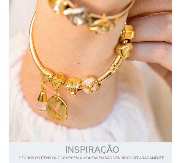 Passador Árvore Ouro 12mm