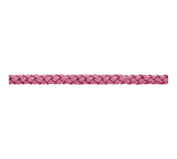 Tira Trançada Rosa Pink 5mm