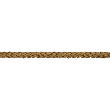 Cordão Trançado Marrom Café 5mm