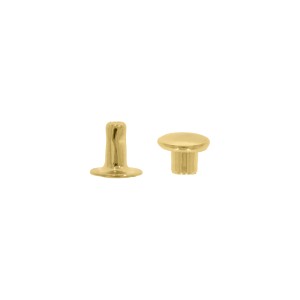 Rebite Completo Ouro 4mm