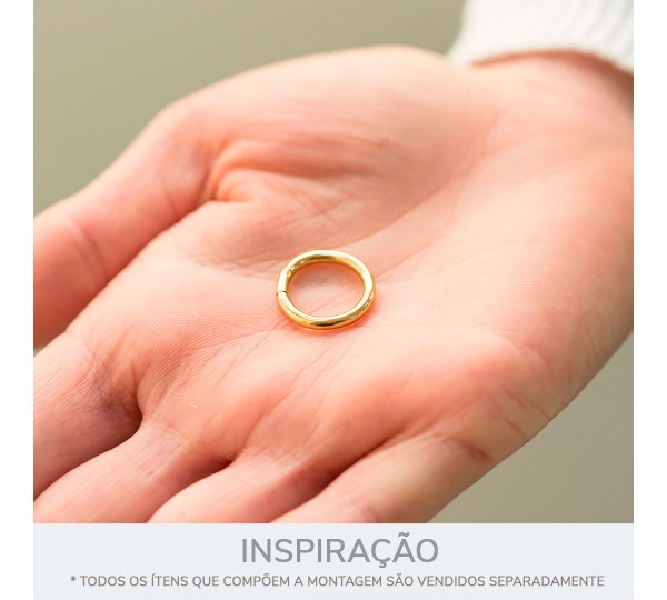 Argola de Montagem Ouro 16mm