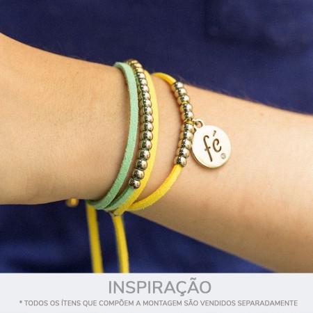Tira Camurça Verde Água 3mm