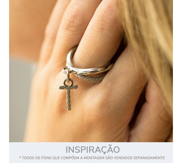 Anel em X Níquel N° 20