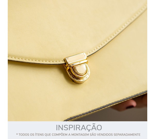 Fecho para Bolsa Ouro 25mm
