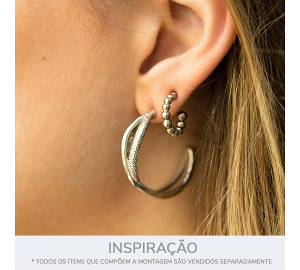 Brinco Argola Ouro 14mm