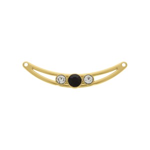 Base para Colar Ouro com Strass 69mm
